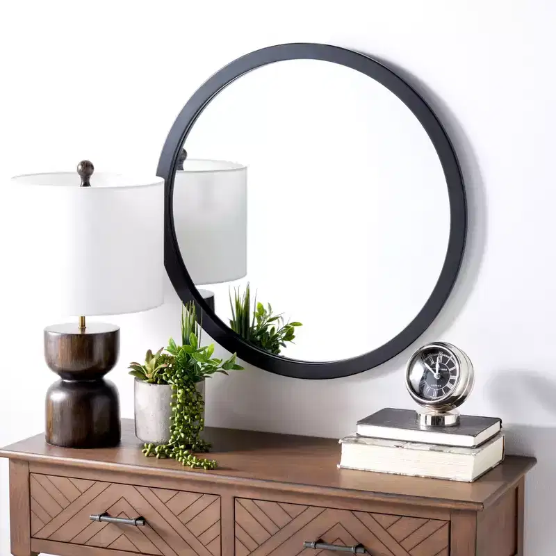 Jove Round Mirror - 24 x 24 - MRR2006 - Safavieh