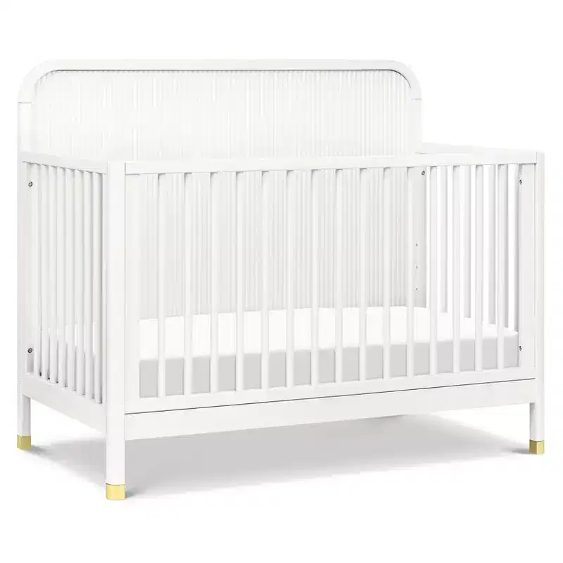 4-in-1 Convertible Crib - Warm White