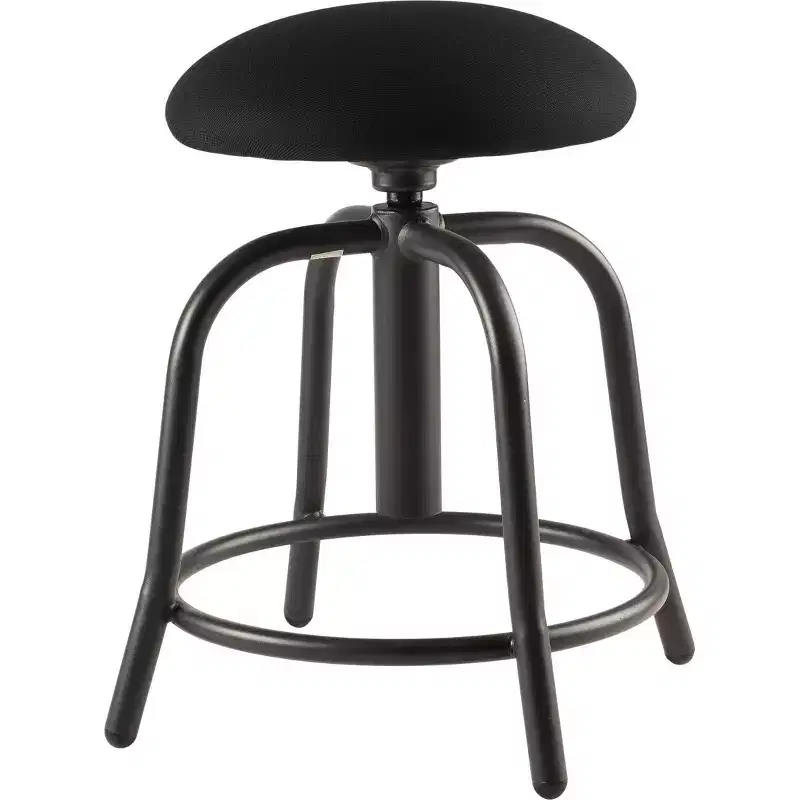 18-25 Height Adjustable Designer Stool with Padded Seat and Frame - Hampden Furnishings