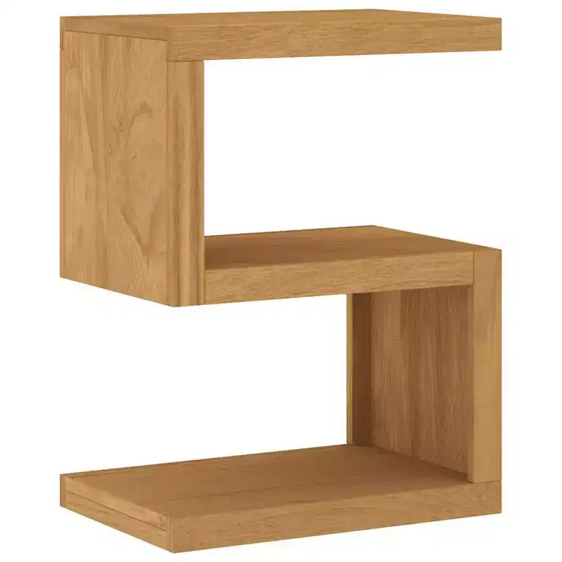 vidaXL Side Table 17.7x11.8x23.6 Solid Wood Teak