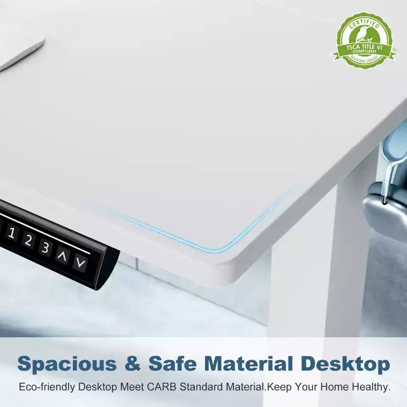 Sweetcrispy 55 Wide Height Adjustable Standing Desk