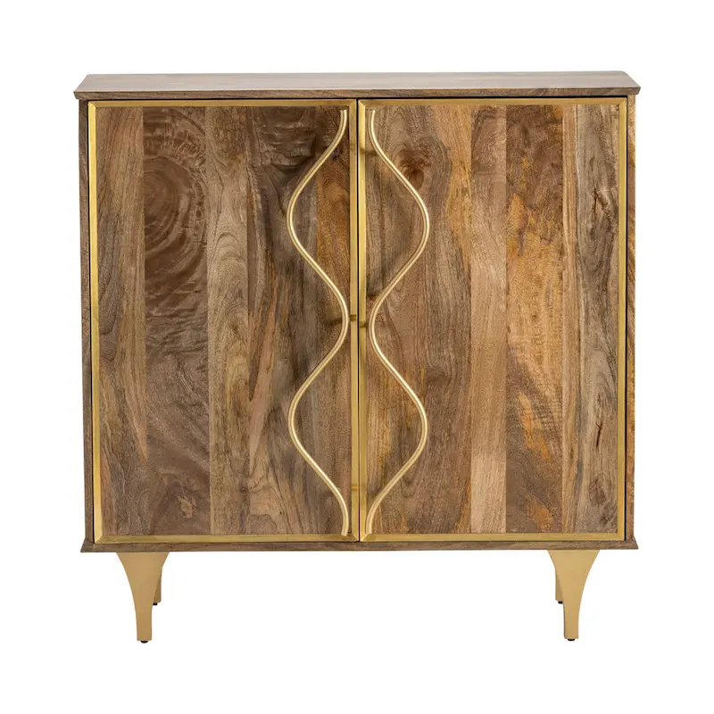 Wentworth 2 Door Mango Wood Cabinet - 40 x 16 x 40