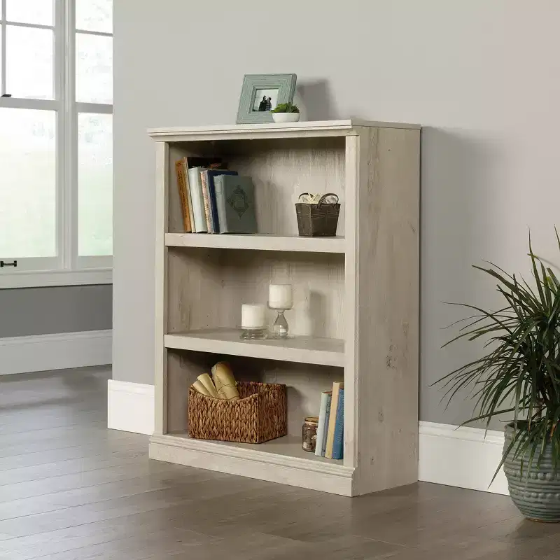 43.78 Decorative Bookshelf Brown 3 Number Of Shelves Chestnut - Sauder