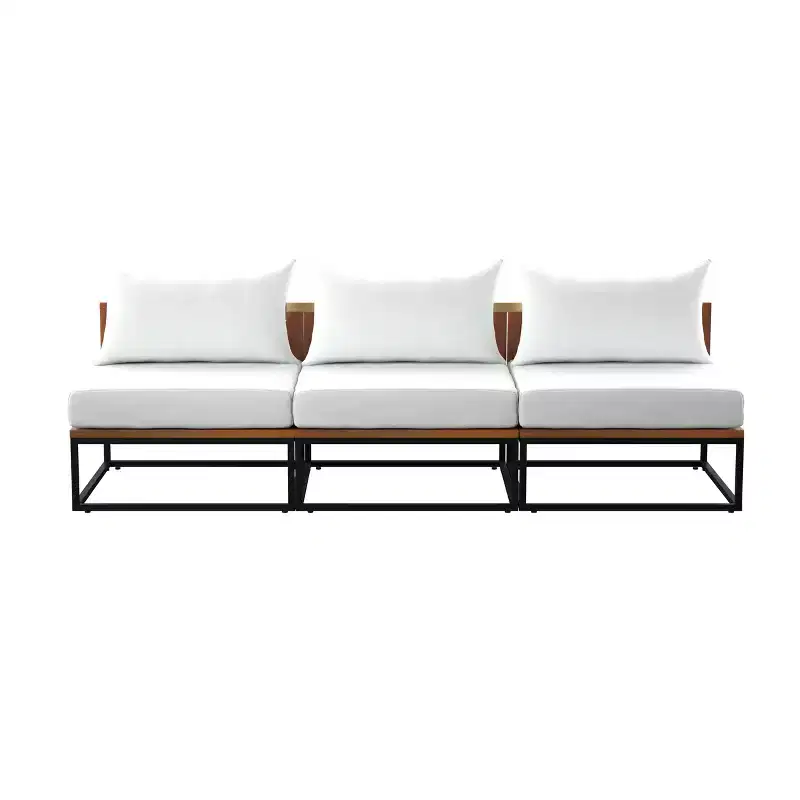 Taradale Outdoor Chair with Cushions - Set Of 3 - White - SEI