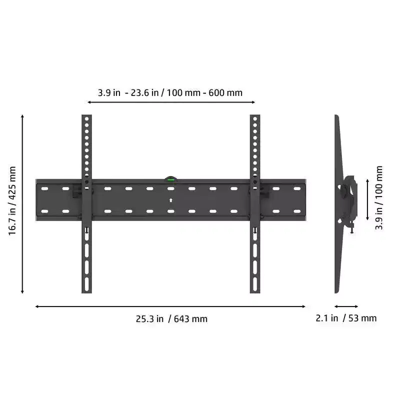 Promounts Tilt TV Wall Mount for TVs 37 - 85 Up to 88 lbs