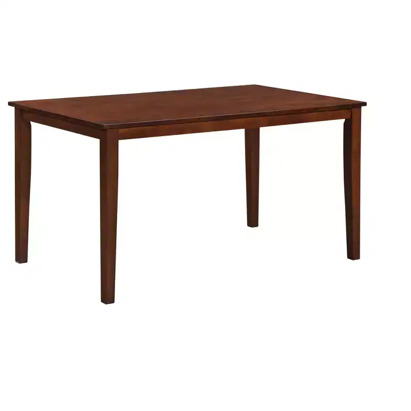 Kurmer Rectangular Wood Dining Room Kitchen Table