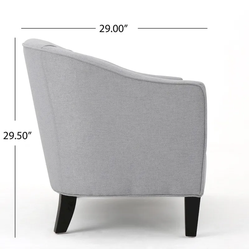 Justine Fabric Loveseat by Christopher Knight Home