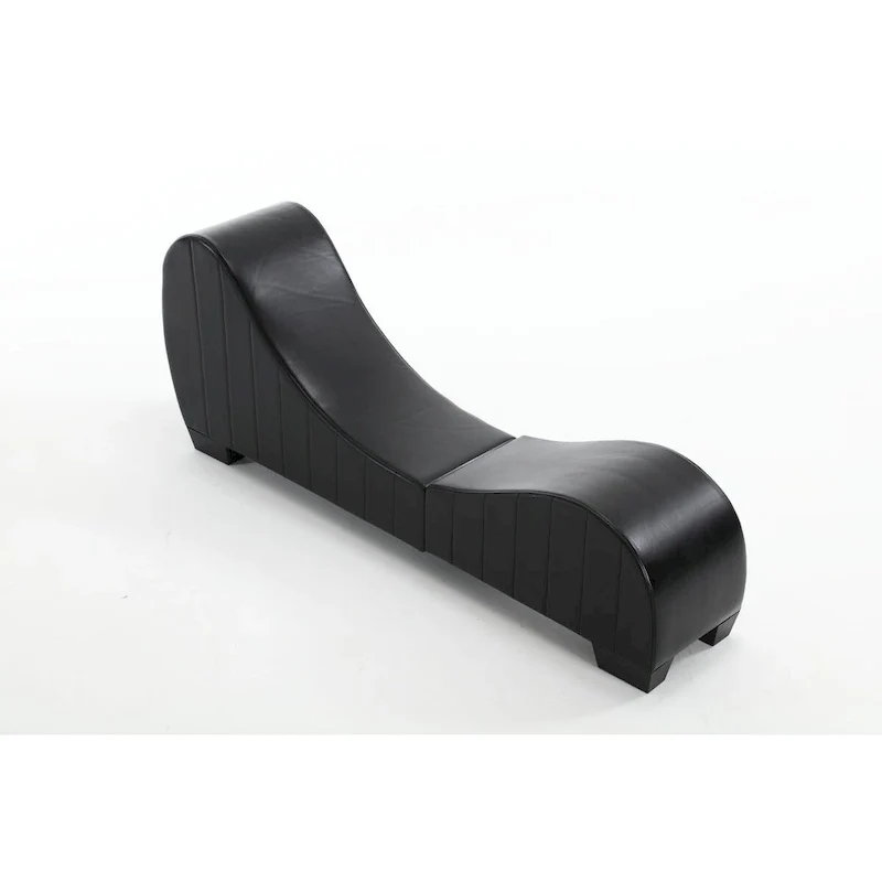 Modern Faux Leather Curved sofa