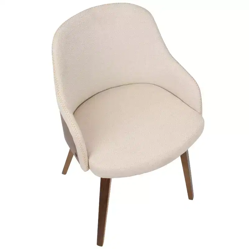 Bacci Mid Century Modern Dining Accent Chair - Lumisource
