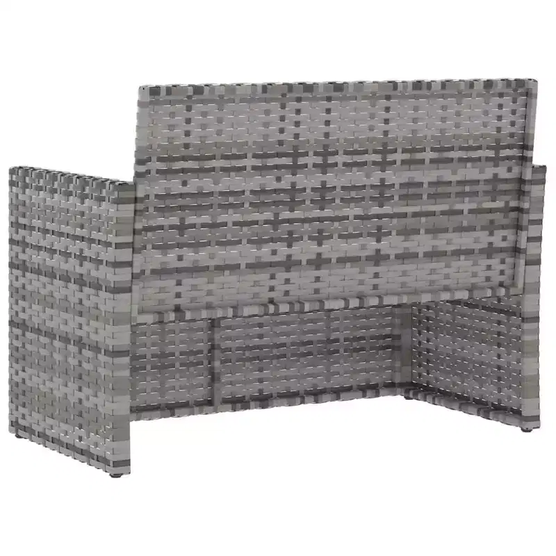 vidaXL Patio Bench Durable Garden Bench Rectangular Modern