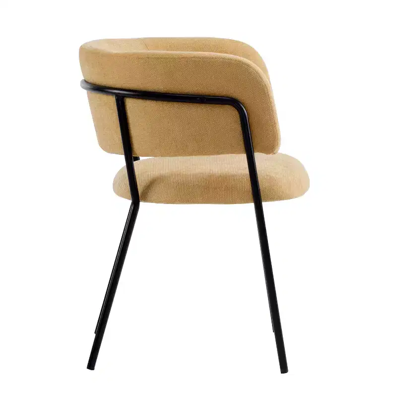 Christopher Knight Home Nest Modern Upholstered Dining Chairs with Metal Frame (Set of 6)