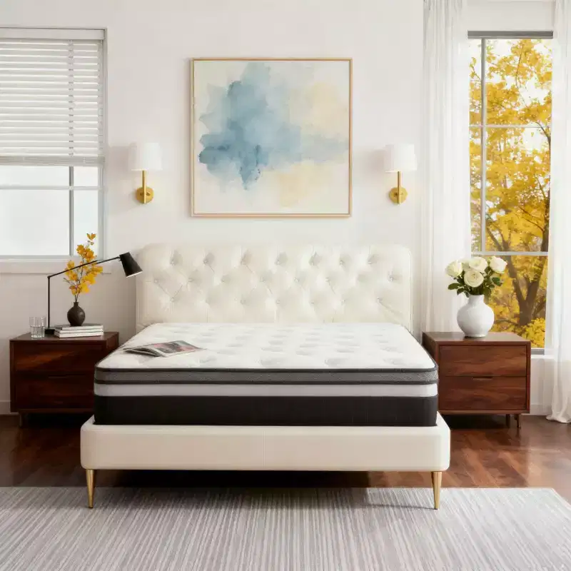 14 Inch King Size Hybrid Mattress in a Box