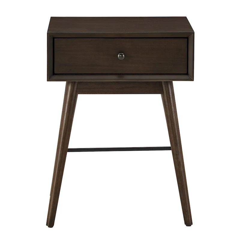 Aksel Wood 1-drawer End Table by iNSPIRE Q Modern
