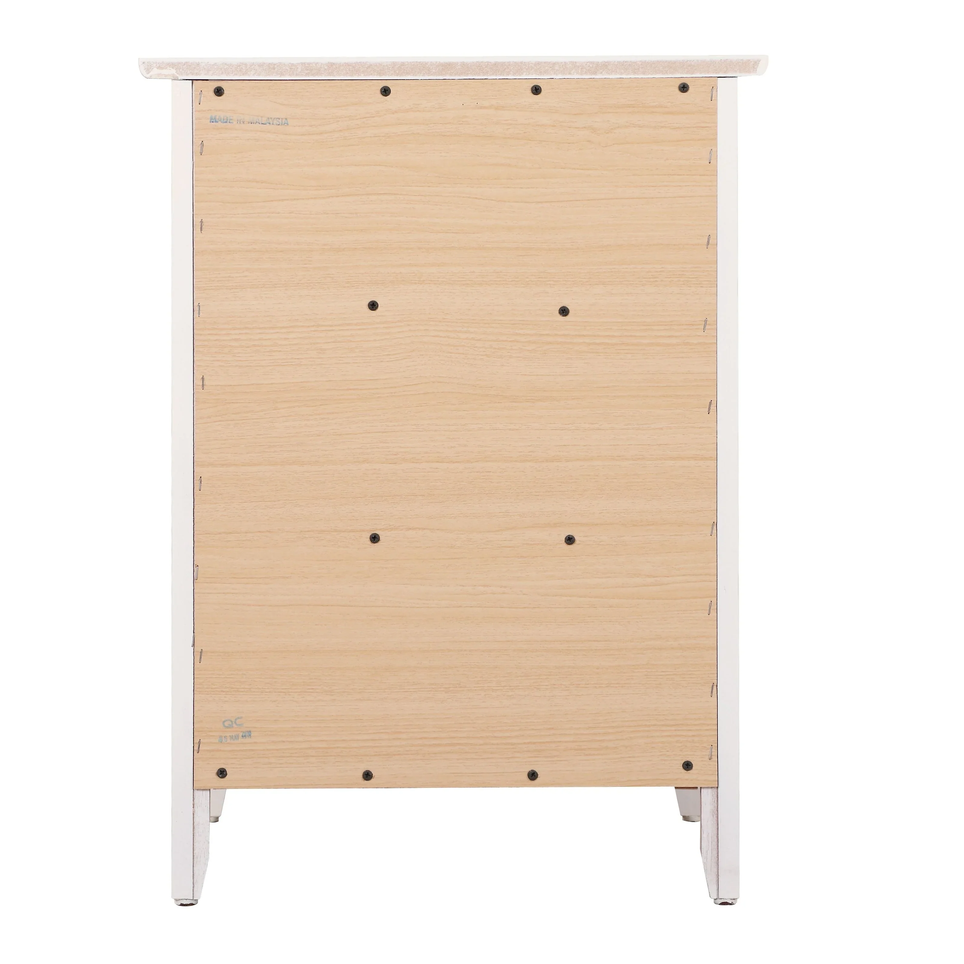 Daniel 3-drawer Transitional Wooden Nightstand