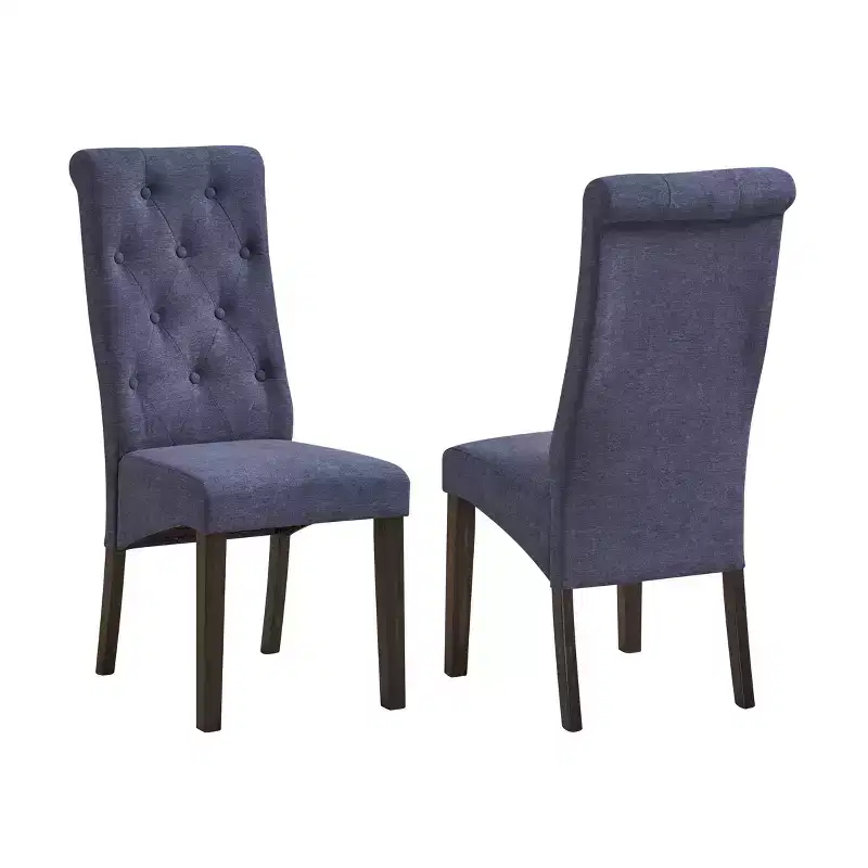 Kings Brand Furniture Lemont Tufted Upholstered Parsons Dining Chair, Set of 2
