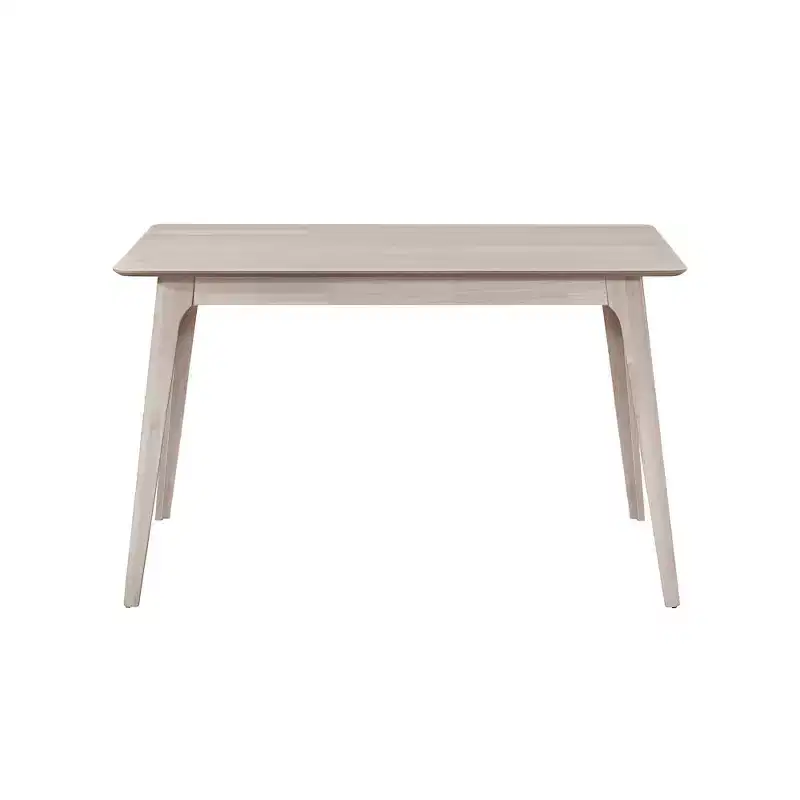 New Classic Furniture,Oscar Wood Counter Dining Table in White Ash