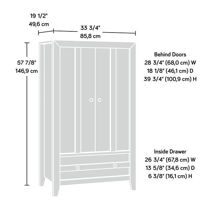 Dakota Pass Armoire Coa