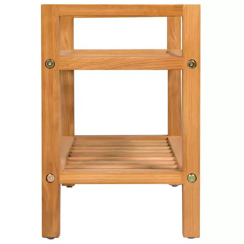 Shoe Rack Shoe Storage Organizer Shoe Shelf for Closet Solid Oak Wood