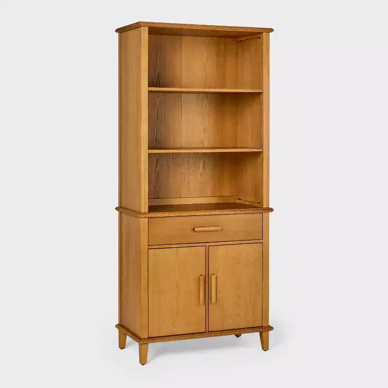 72" Azorella Bookshelf Oak Brown - ™ designed with