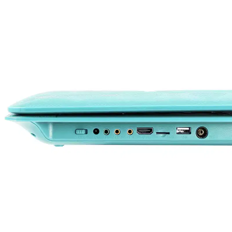 Trexonic 14.1 Inch Portable TV+DVD Player with Swivel TFT-LCD Screen and USB,SD,AV,HDMI Inputs