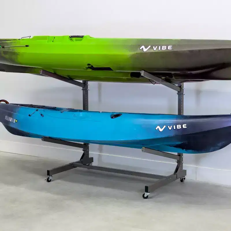 Teal Triangle G-Watersport 2 Levels With Wheels | Single-Sided | Mud