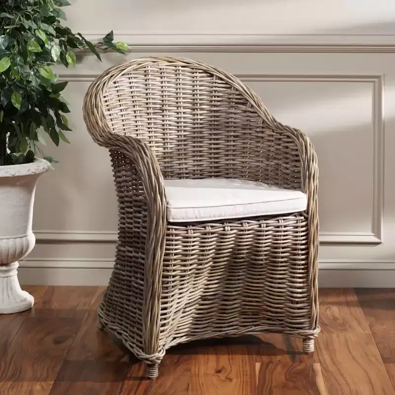 Zane Club Chair - SEA7006A - Grey - Safavieh