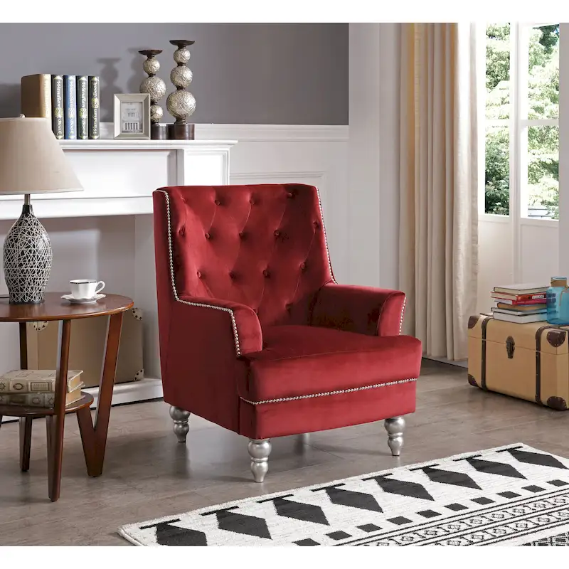 Pamona Velvet Chair