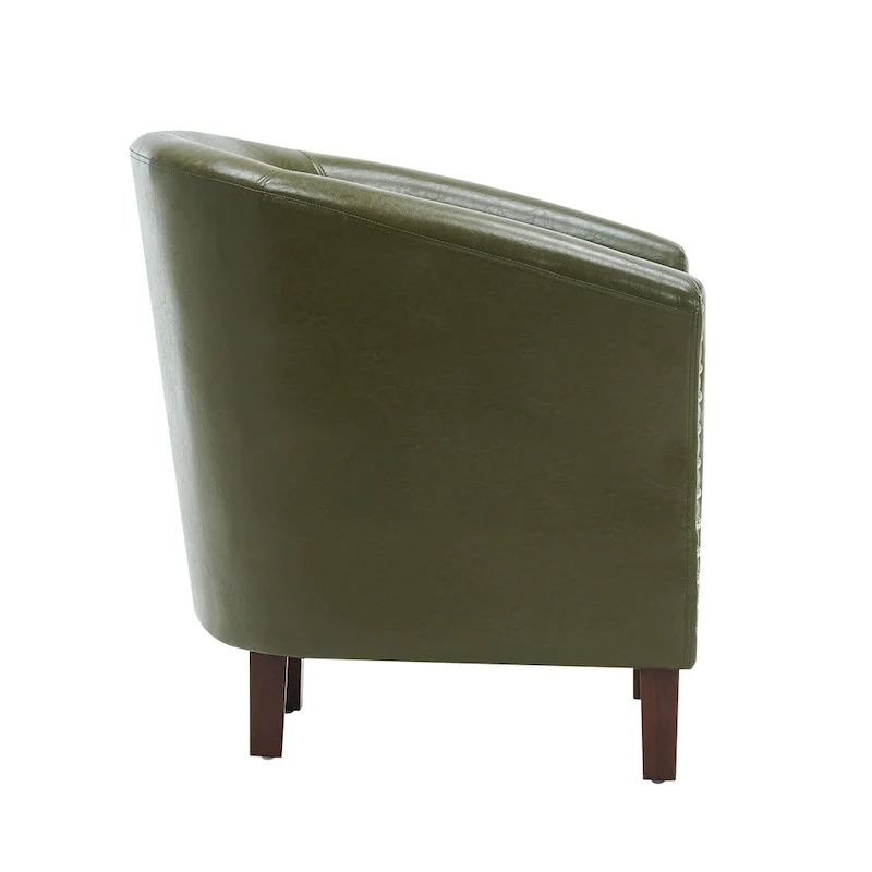 Carson Carrington Junsele PU Leather Accent Club Chair