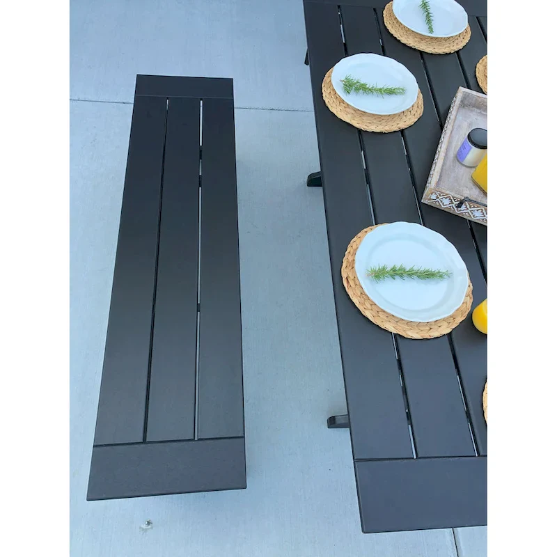 LuXeo Tuscany Woven Rattan Dining 6-Piece Set