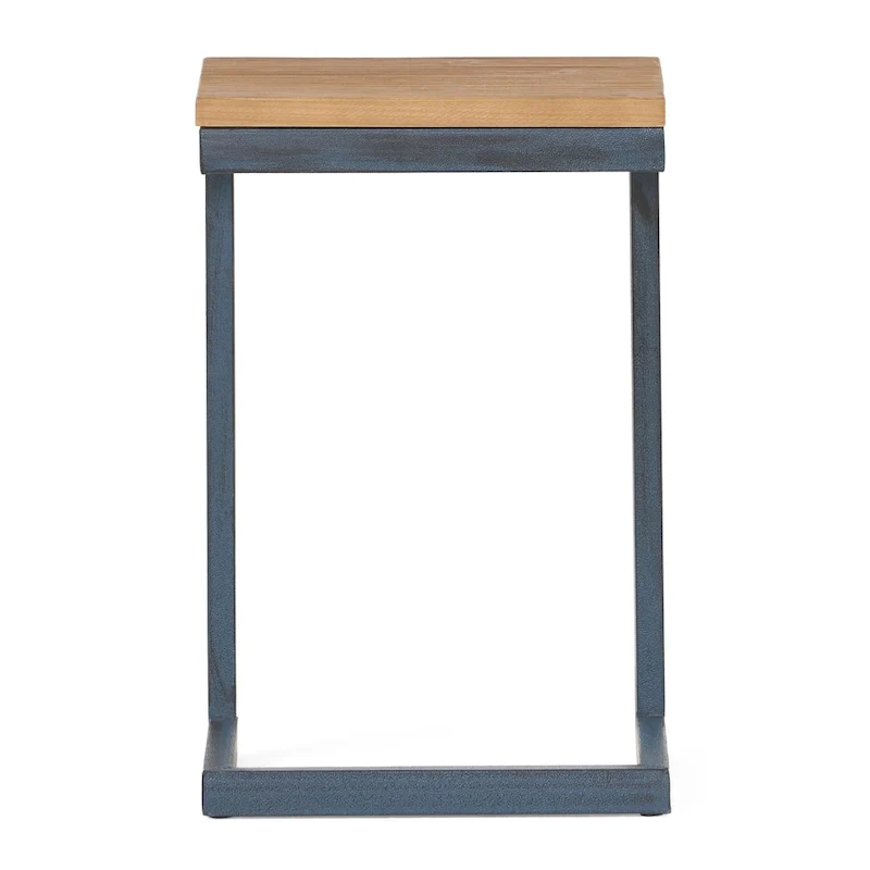 Darlah Modern Industrial Firwood Nesting Tables (Set of 3) by Christopher Knight Home