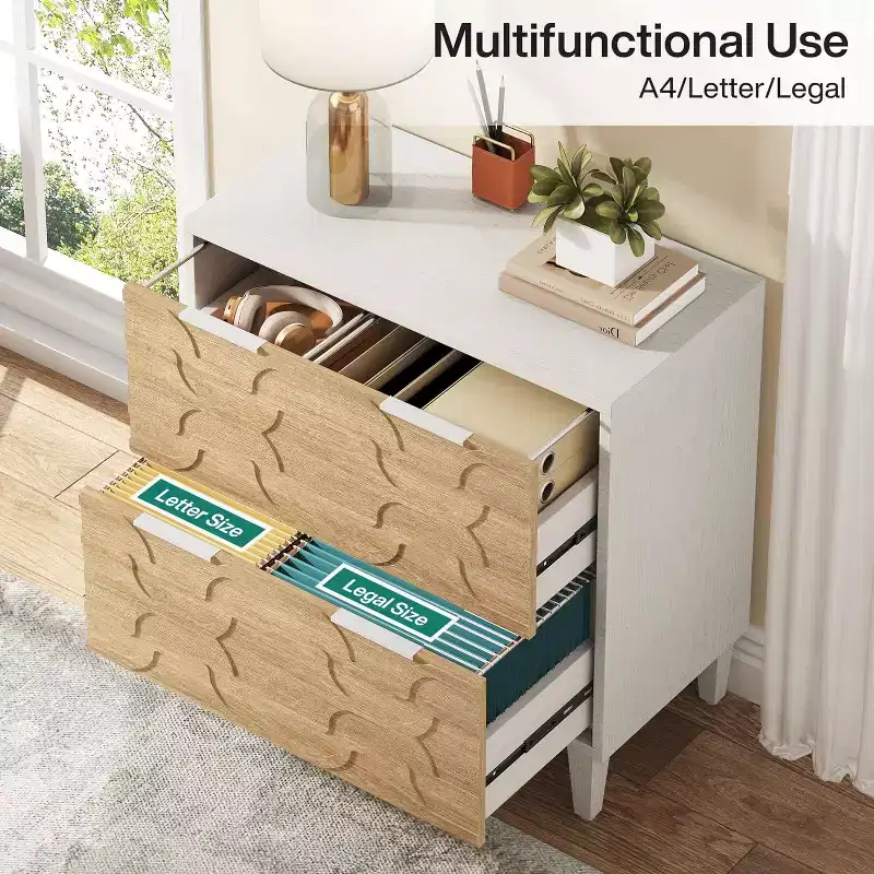2 Drawer Lateral File Cabinet, Office Filing Cabinet