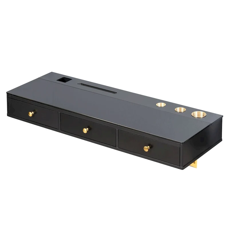 Rico Modern Floating Makeup Vanity Desk (No Mirror) by GDFStudio
