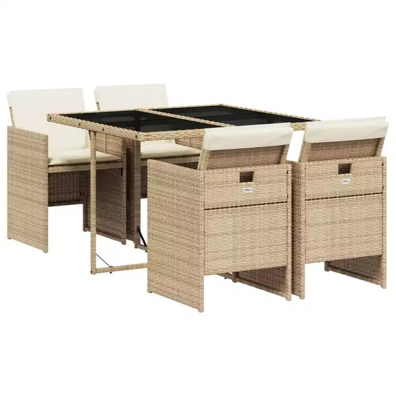 vidaXL Patio Dining Set Set of 10