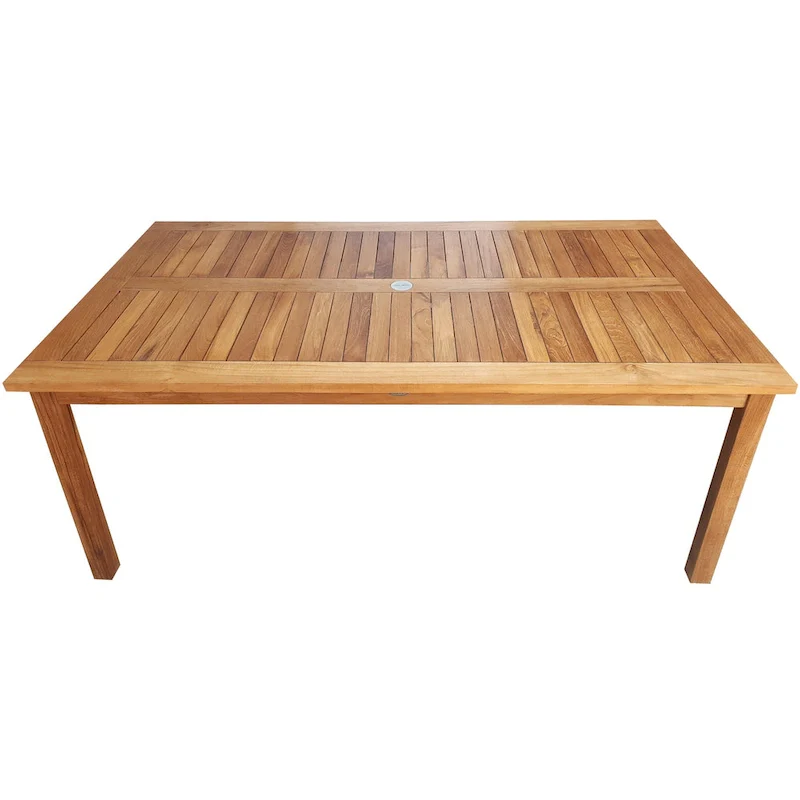 Chic Teak Antigua Rectangular Teak Wood Bistro Counter Table, 63 x 35 inch (table only)