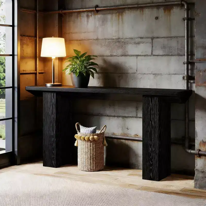 Console Table, Wooden Sofa Table Long Entryway Table
