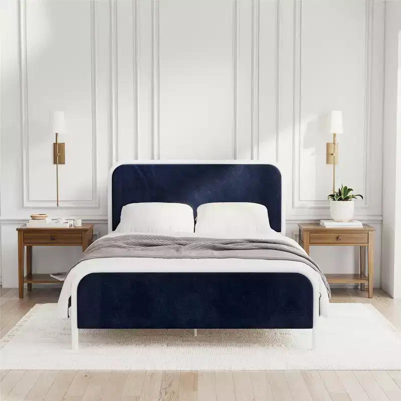 Novogratz Tallulah Upholstered Platform Bed Frame