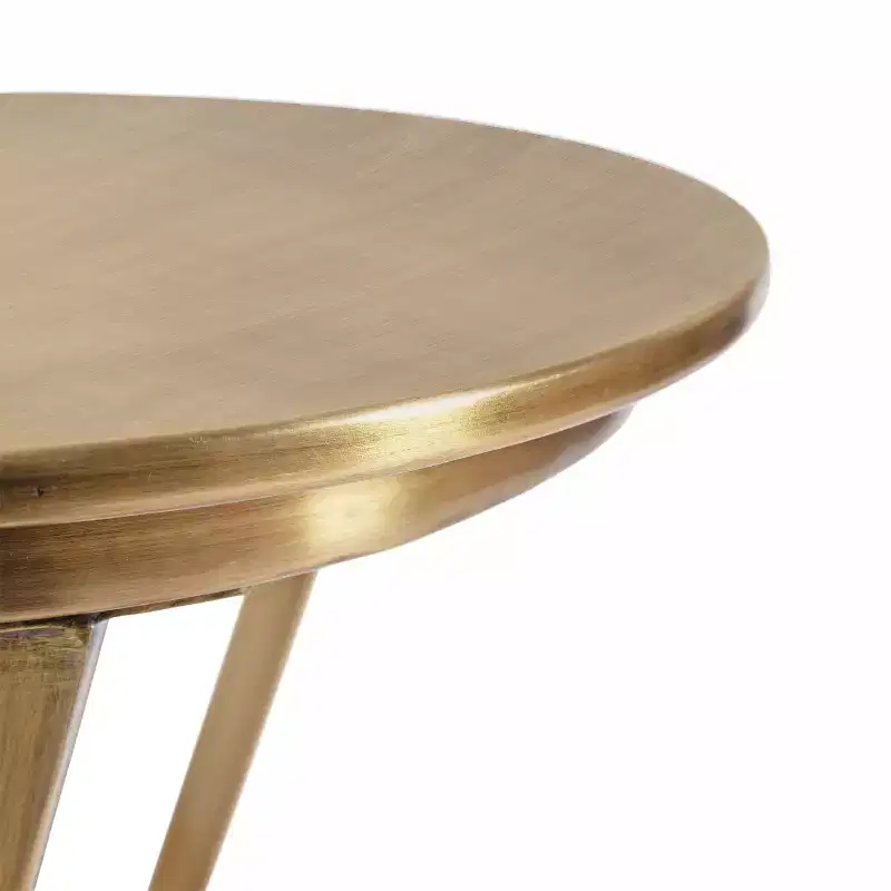 Round Metal Side Table
