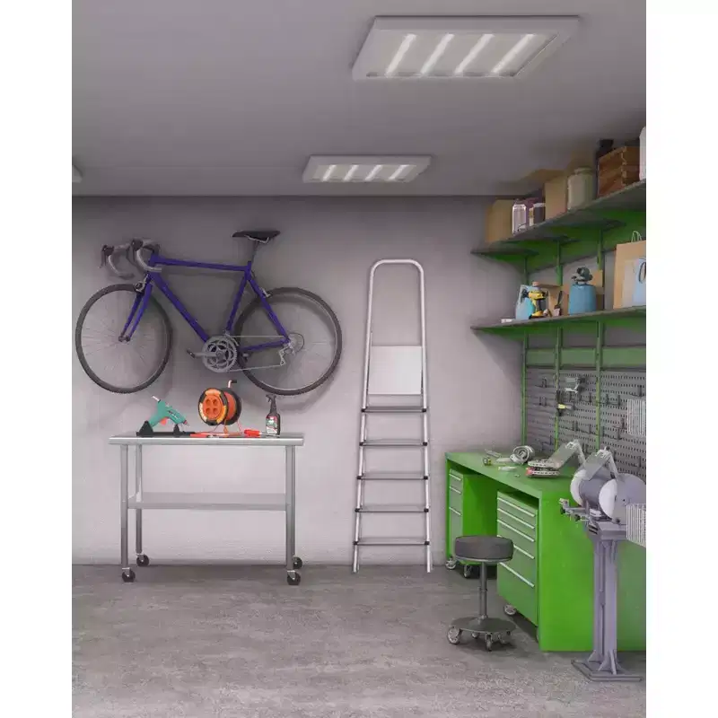 Heavy Duty Stainless Steel Prep Table, NSF Commercial Work Table with Adjustable Bottom Shelf for Kitchen, Restaurant, Home, Garage