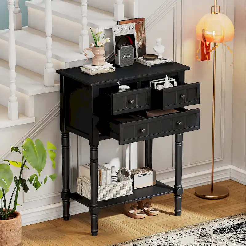 Narrow Console Table Slim Sofa Table