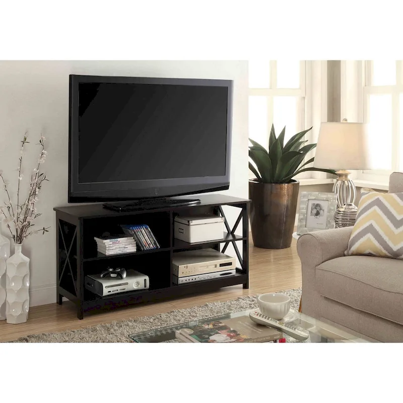 55 inch TV Stand with Shelves