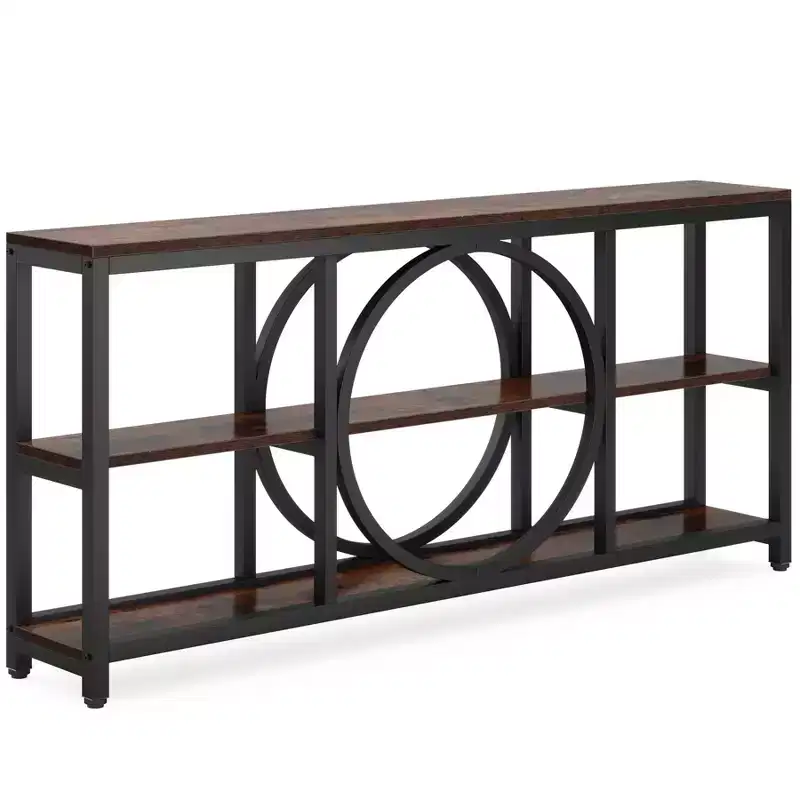 Lantine 70.9 inches 3-Tier Extra Long Console Table