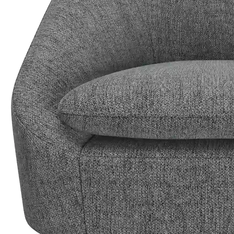 WYNDENHALL Bonita 27 inch Wide Irregular Mid Century Modern Accent Chair - 26.6 D x 26.8 W x 31.5 H