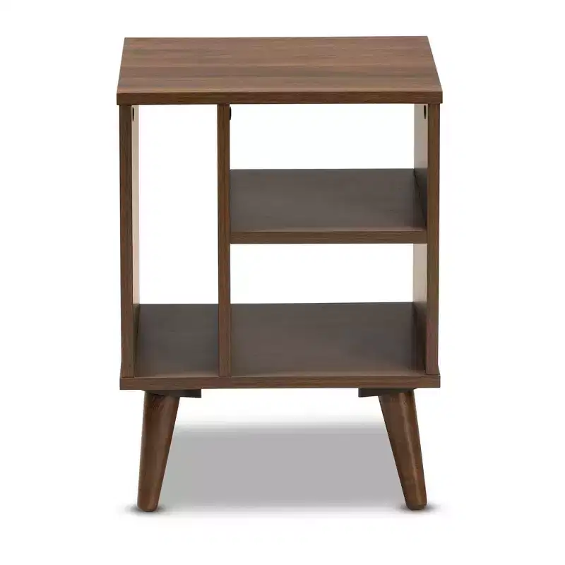 Sami Wood End Table Walnut