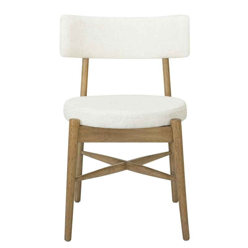 Lumen Dining Chairs Rubberwood (Set of 2 ) by Christopher Knight Home