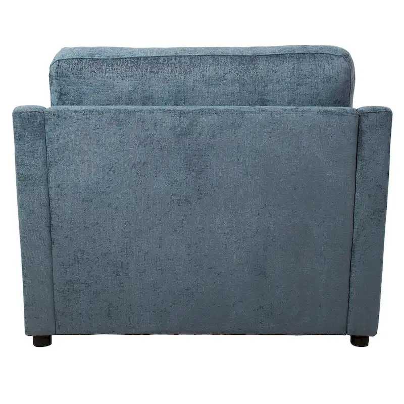 Naro Modern Fabric Accent Chair with Removable Cushion by Christopher Knight Home