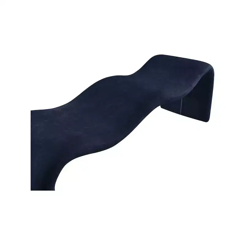 Meridian Furniture,Willow Chenille Fabric Bench