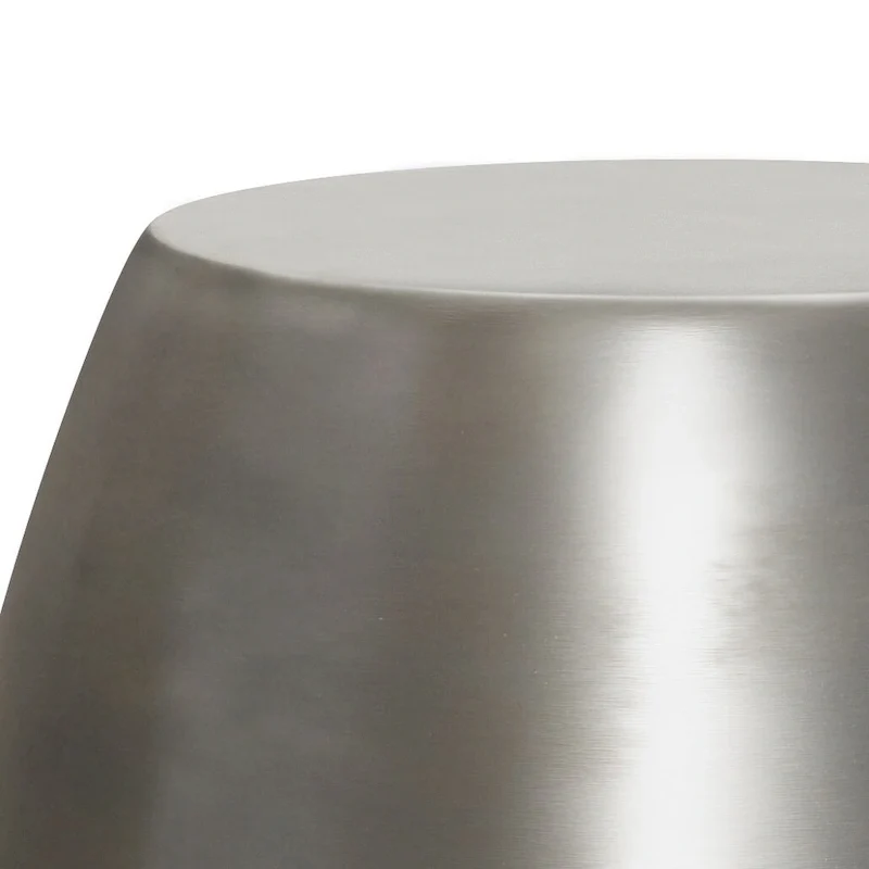 WYNDENHALL Cristy Industrial 16 inch Wide Metal Accent Side Table, Fully Assembled - 16 W x 16 D x 19.5 H