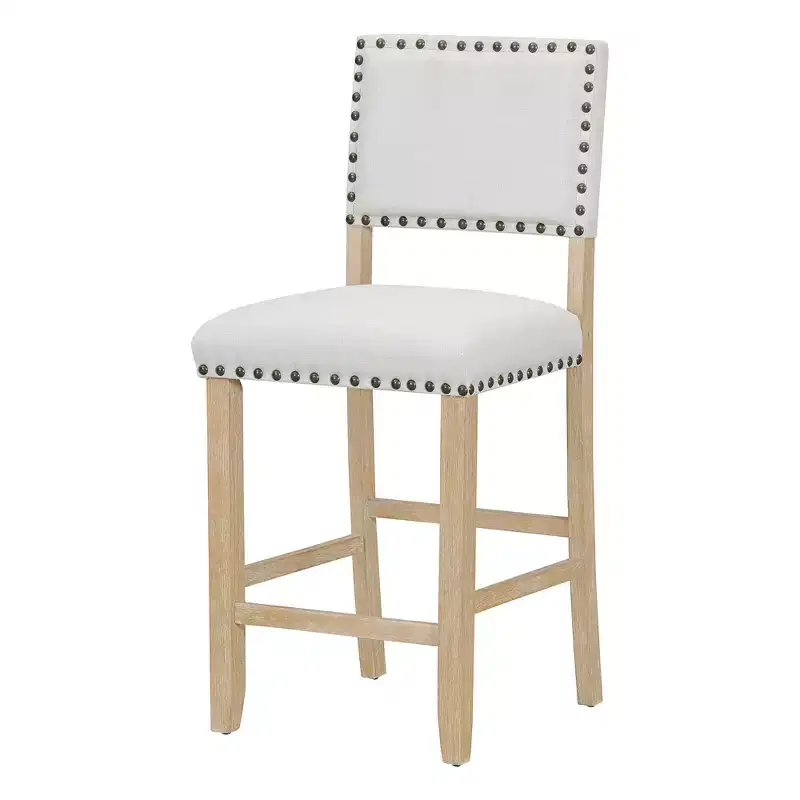 Whisen 5-Piece Counter Height Dining Set with Classic Elegant Table and 4 Chairs