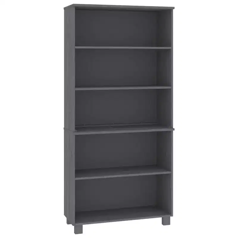 vidaXL Highboard Set of 2 Solid pine wood, MDF Large Highboard