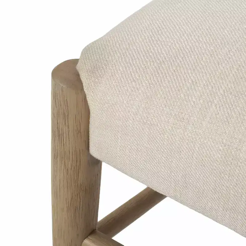 Christopher Knight Home Set of 2 Fescue Upholstered Dining Chairs Light Ash/Light Beige Tweed